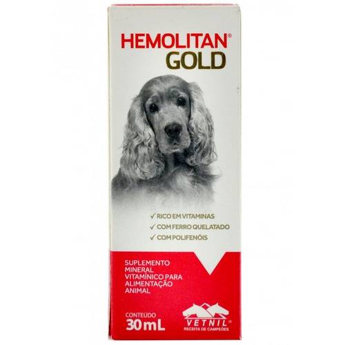 Hemolitan Pet Gold 30 Ml _ Vetnil