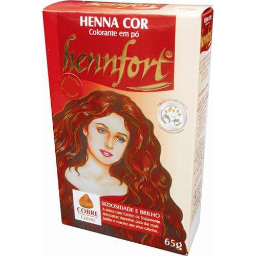 Henna Hennfort em Pó 65g - Cobre