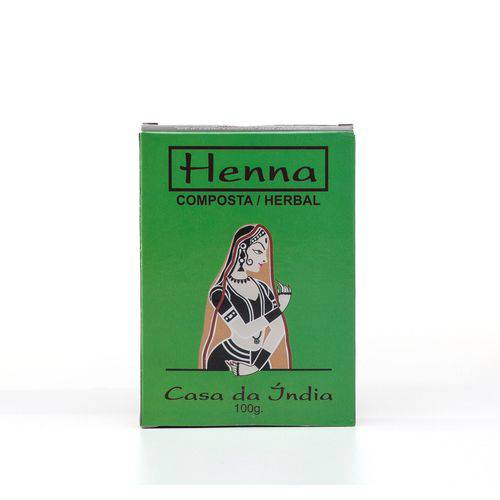 Henna Indiana Composta Herbal 100g