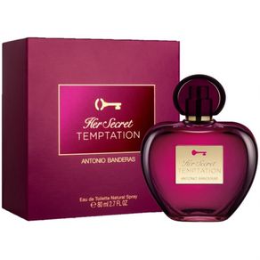 Her Secret Temptation Antonio Banderas Perfume Feminino - Eau de Toilette 80 Ml