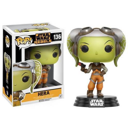 Hera - Star Wars Rebels - Funko Pop Figura Colecionável com 10cm