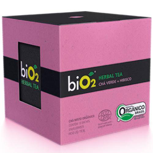 Herbal Tea Bio2 Chá Verde + Hibisco