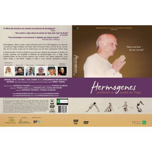Hermógenes, Professor e Poeta do Yoga DVD