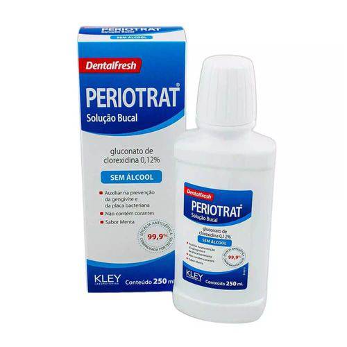 Hertz Periotrat Menta S/ Álcool Enxaguante Bucal 250ml