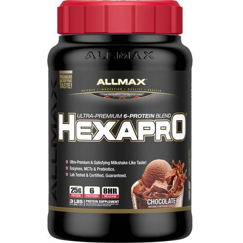 Hexapro Allmax Ultra Premium Protein 3lbs Chocolate