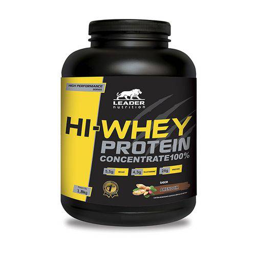 Hi-Whey Protein 100 % Concentrate (1,8kg) - Leader Nutrition
