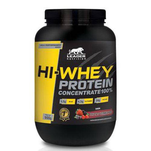 Hi-Whey Protein 100 % Concentrate (900g) - Leader Nutrition