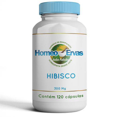Hibisco 300Mg - 120 CÁPSULAS- Homeo Ervas