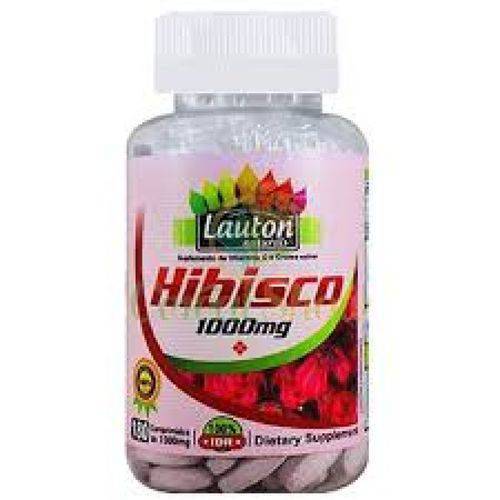 Hibisco Lauton Naturals - 180 Capsulas - 1000mg