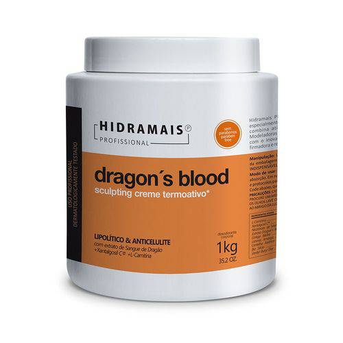 Hidramais Creme P/massagem 1kg Dragons Blood