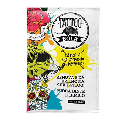 Hidratante Dérmico Realçador de Tatuagem 10g - Tattoo Bola