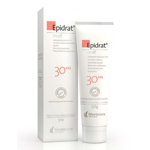 Hidratante Facial Epidrat Mat FPS 30 Mantecorp Skincare 50g