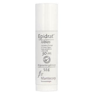 Hidratante Labial Mantecorp Skincare Epidrat - Lábios FPS 30 5,5g