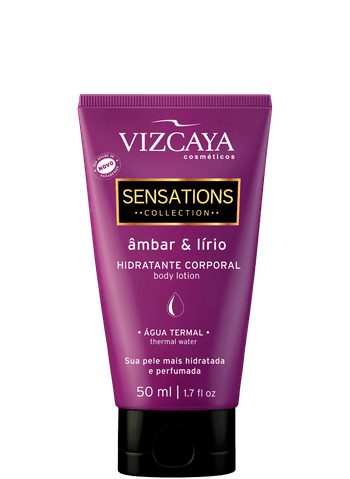Hidratante Vizcaya Sensations - Âmbar e Lirio - 50ml 50ml
