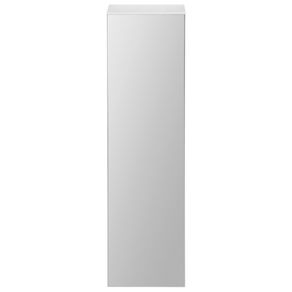 Hidri Armário C/espelho 1p. 110x30 Branco/prata