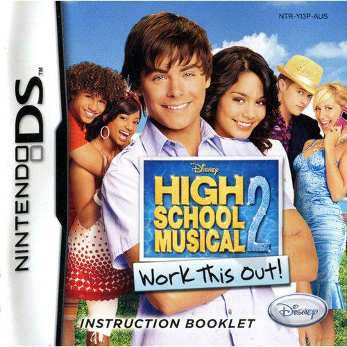 High School Musical 2 Work This Out! Origin Nintendo Ds