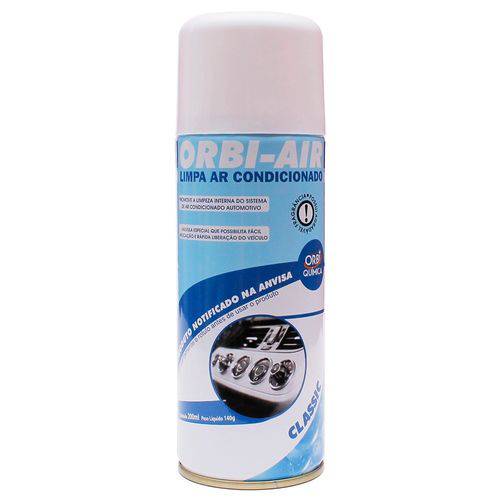 Higienizador Limpa Ar Condicionado Orbi-Air Aromas Orbi Quimica 200 Ml
