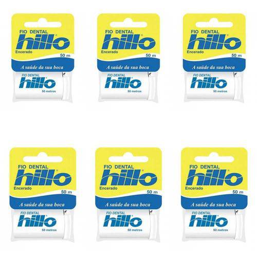 Hillo Fio Dental 50m (kit C/06)