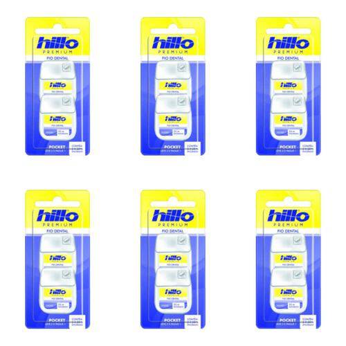 Hillo Pocket Fita Dental 2x25m (kit C/06)