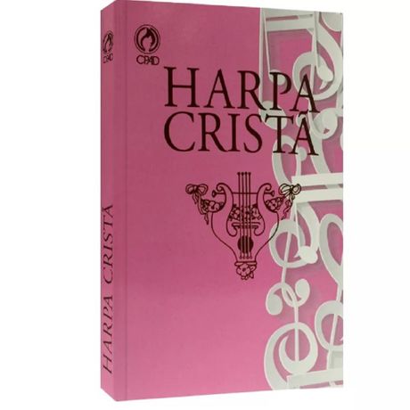 Hinário Harpa Cristã Brochura Média Rosa