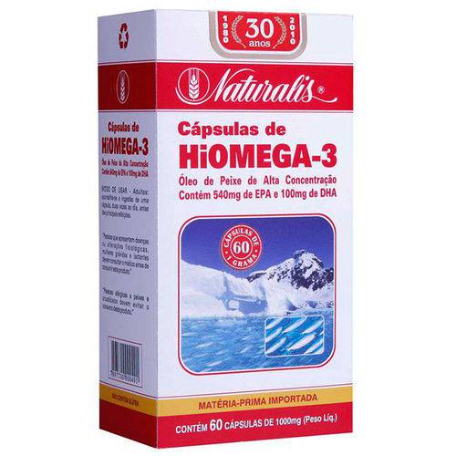 HiOmega-3 Tg - Naturalis (60cápsulas)