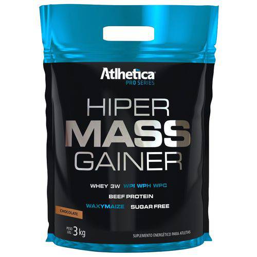 Hiper Mass Gainer (3000Kg) Refil - Atlhetica Nutrition - Baunilha