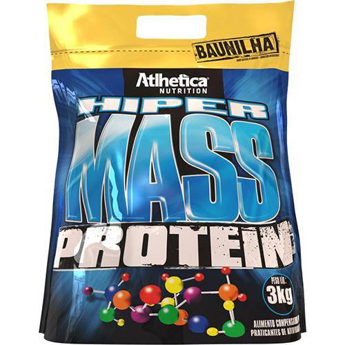 Hiper Mass Protein 3kg Atlhetica Nutrition - Baunilha