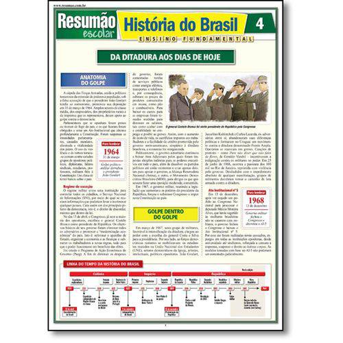 Historia do Brasil 4 - Resumao