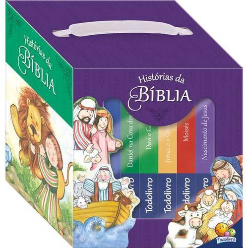 Historias da Biblia (Biblioteca) - Kit com 6 Unidades