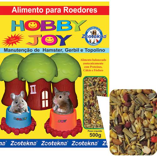 Hobby Joy - Ração P/ Hamster 500g - Zootekna