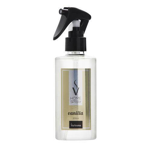 Home Spray 200 Ml Black Vanilla - Via Aroma