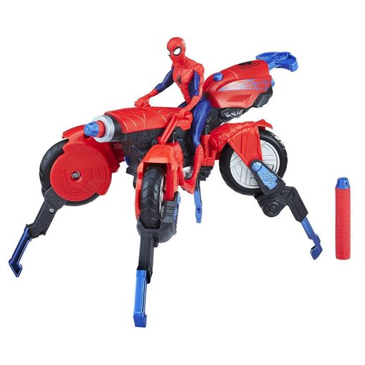 Homem Aranha com Veículo 3 em 1 - Hasbro