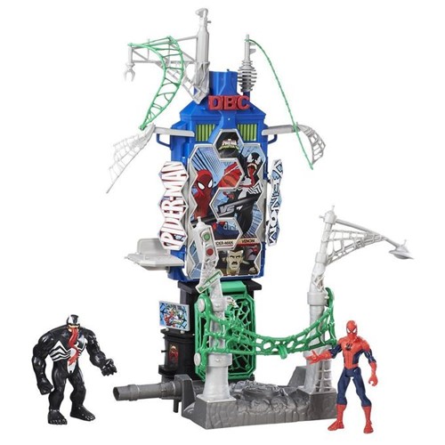 Homem Aranha Ultimate Spiderman Vs Sexteto Sinistro - Duelo na Cidade-Aranha B7198 - HASBRO