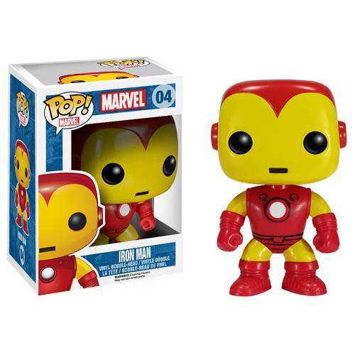 Homem de Ferro / Iron Man Clássico - Funko Pop Marvel Universe