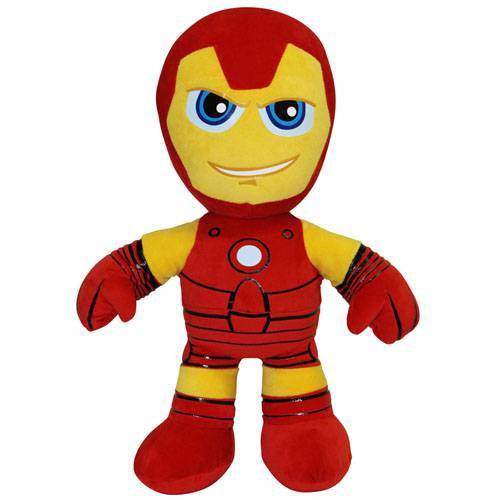 Homem de Ferro / Iron Man - Pelúcia Vingadores Marvel - 40 Cm
