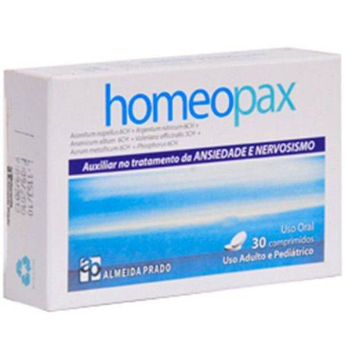 Homeopax - Caixa com 30 Comprimidos