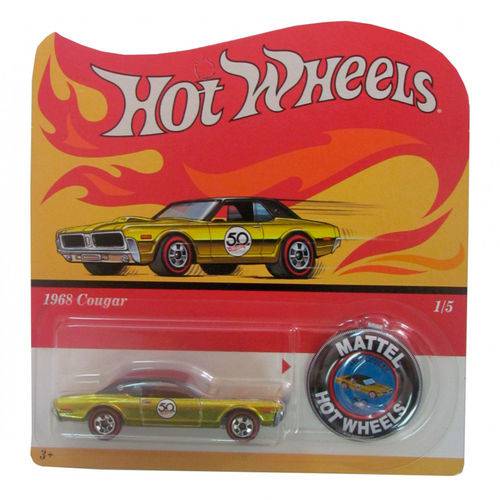 Hot Wheels 50 Anos 1968 Cougar - Mattel