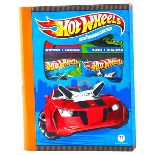 Hot Wheels - Box com 6 Livros