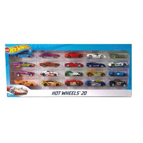 Hot Wheels Caixa de 20 Carros Sortidos - Mattel