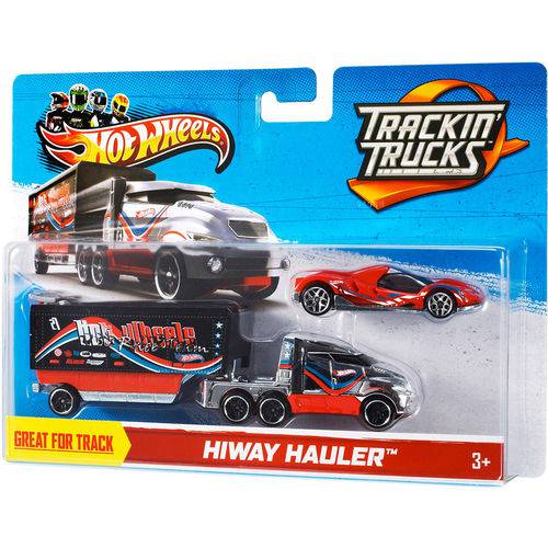 Hot Wheels Caminhão Porta Veículo Hway Hauler - Mattel