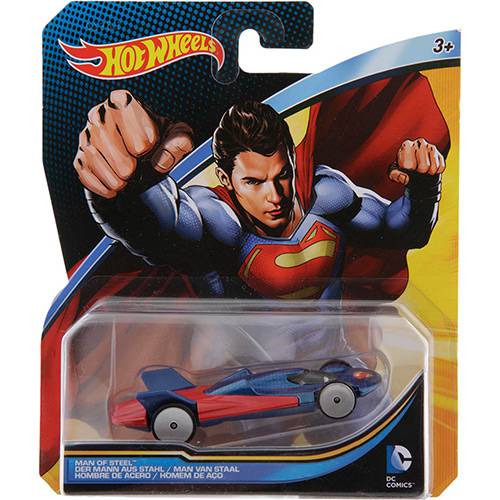 Hot Wheels Carrinhos Entretenimento Super Homem - Mattel