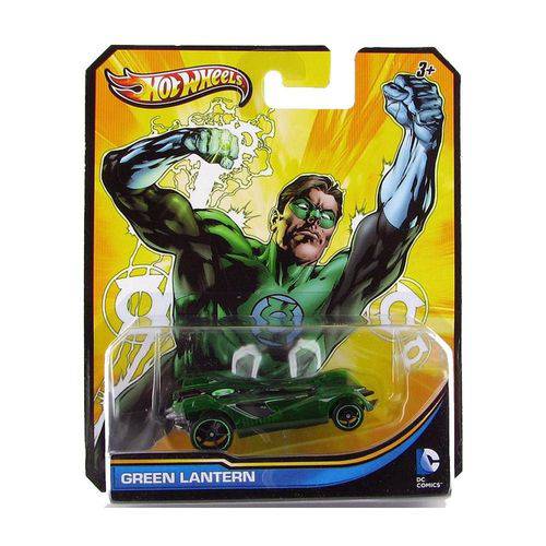 Hot Wheels Carros Dc Comics Lanterna Verde - Mattel