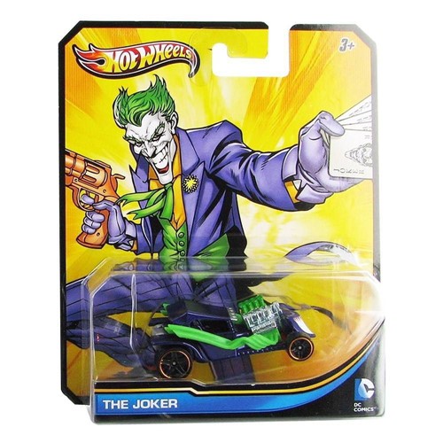 Hot Wheels Carros Dc Comics The Joker - Mattel