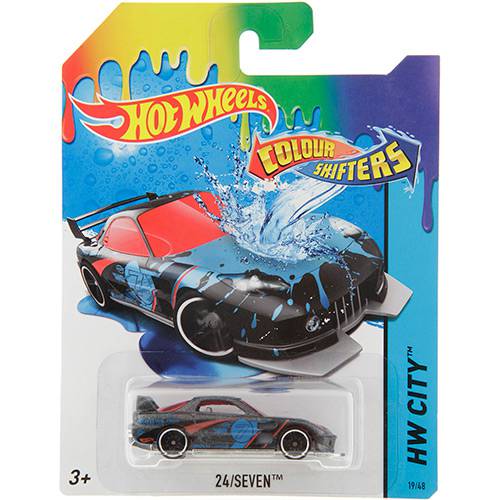 Hot Wheels Color Change Carros 24/Seven - Mattel