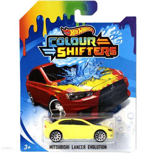 Hot Wheels Colour Shifters Mitsubishi Lancer BHR15 - Mattel