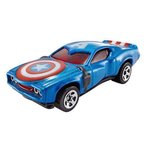 Hot Wheels - Marvel Capitão América 1:64 - Mattel