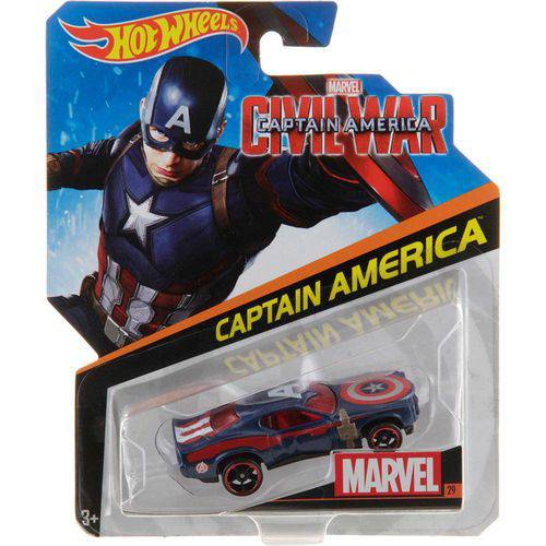 Hot Wheels Marvel Capitão Americamattel