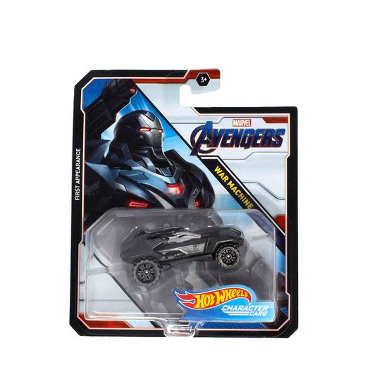 Hot Wheels Marvel Carros Avangers Máquina de Combate - Mattel