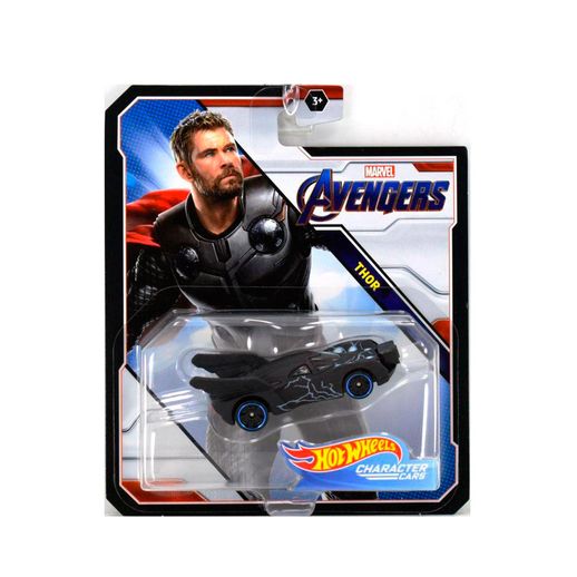 Hot Wheels Marvel Carros Avangers Thor - Mattel