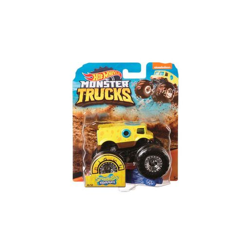 Hot Wheels Monster Truck Bob Esponja - Mattel
